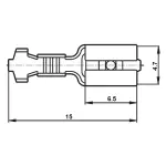 KONEKTOR ŻEŃSKI KSG-4.7/1.0*P100